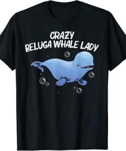 Cool Beluga Whale For Women Mom Orca Whales Save The Ocean T-Shirt